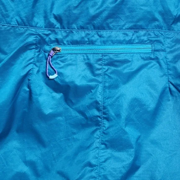 Salomon Teal Hooded Windbreaker Jacket NWT Large - Picture 5 of 8